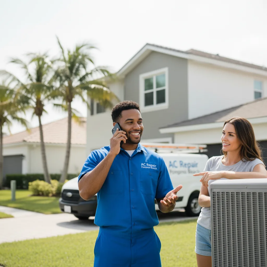AC Repair Pompano Beach customer support in Randolph Center